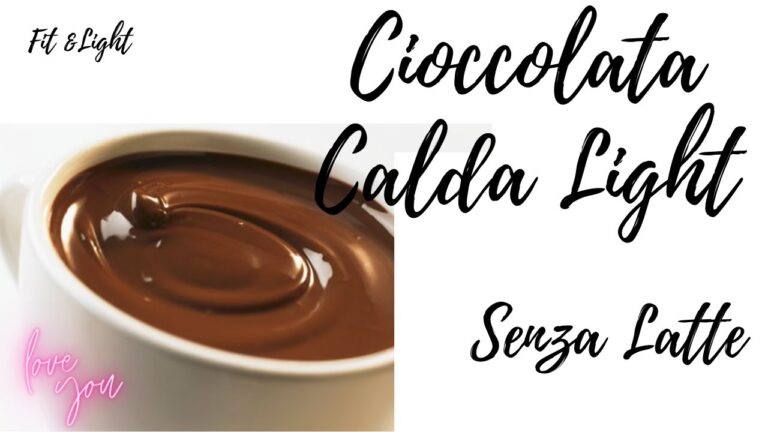Cioccolata Calda Light: La Ricetta Senza Fecola Per un Momento Di Dolcezza Salutare